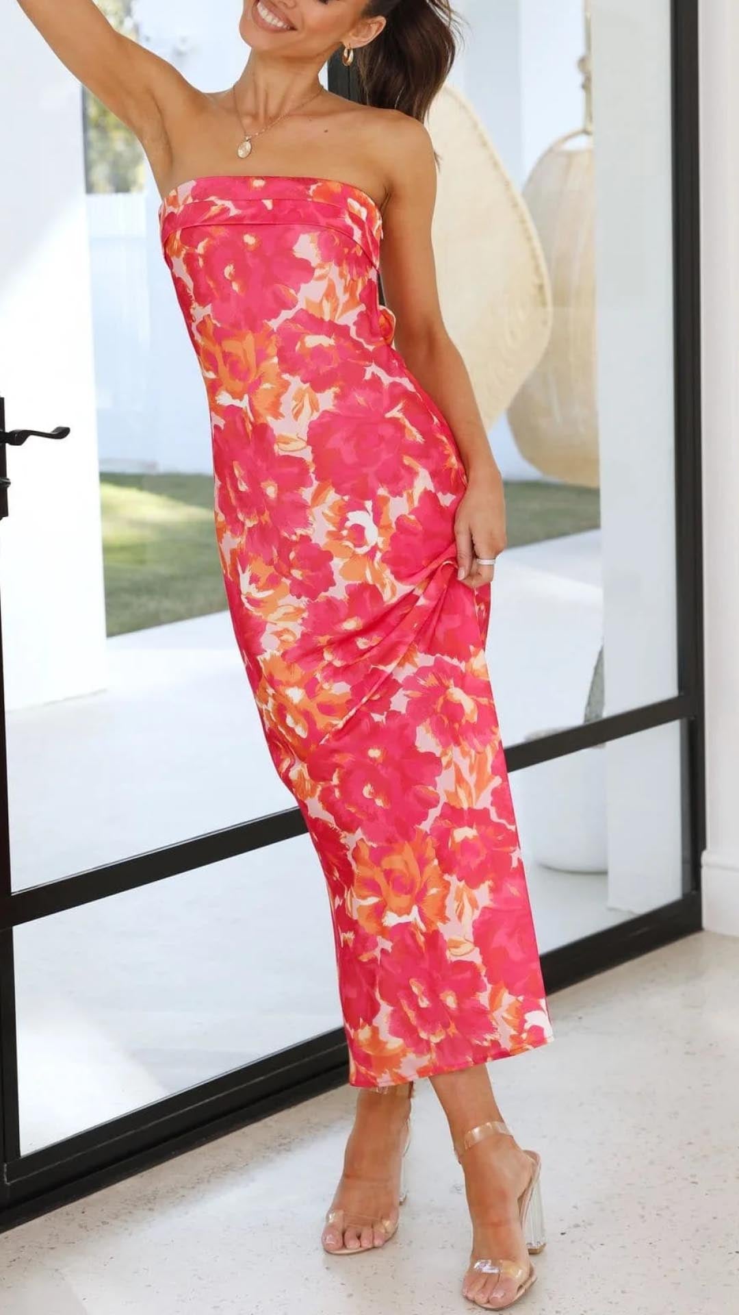Bellamy Sleeveless Floral Maxi Dress