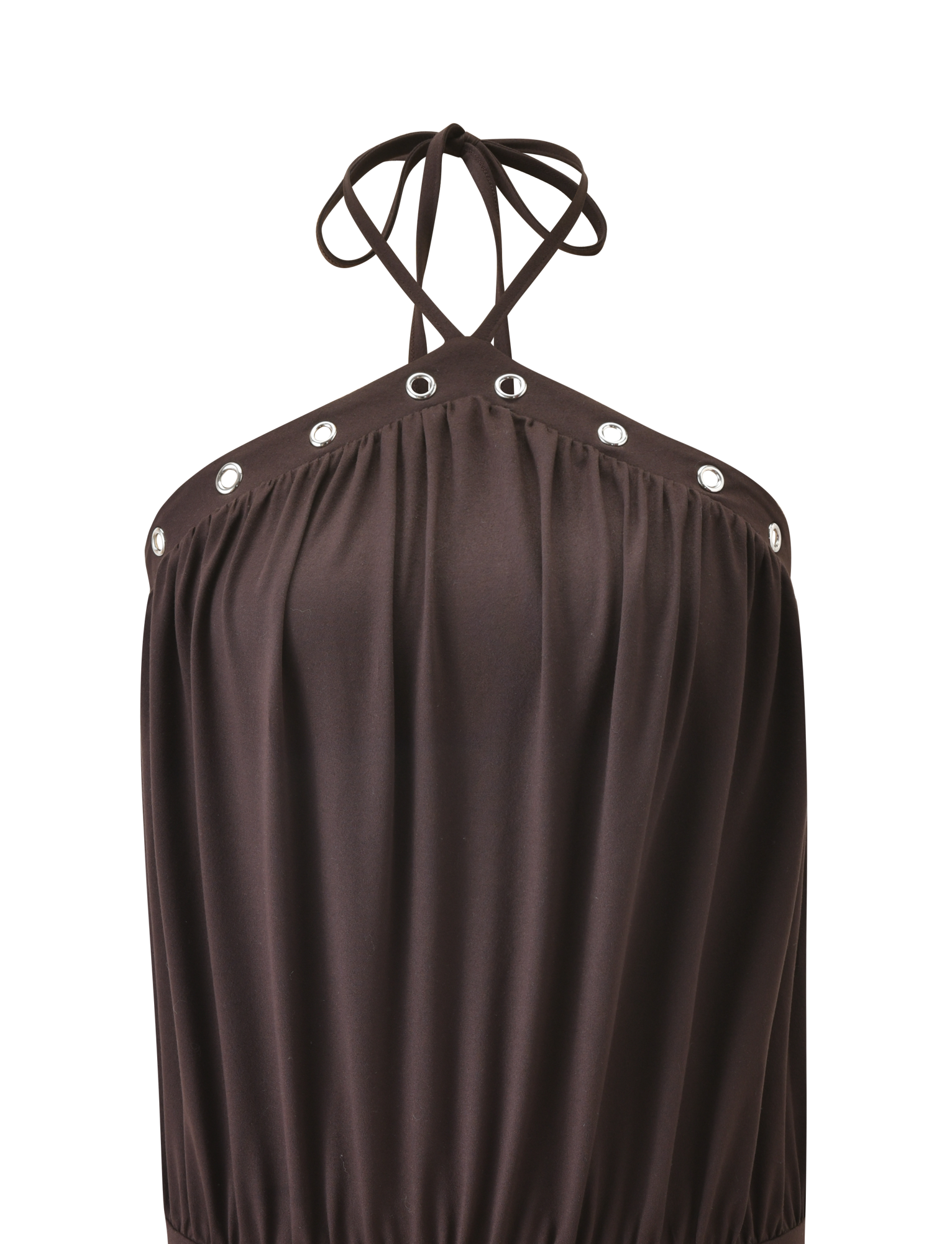 NATASHA DRESS - CHOCOLATE
