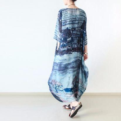 Two pieces Chiffon dresses with Chiffon tank dress inside plus size clothing