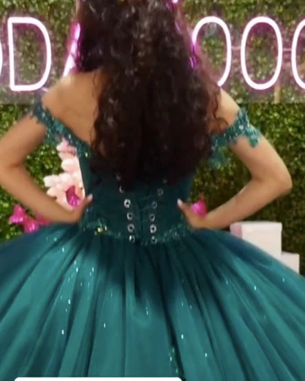 Emerald Green Quinceanera Dresses Sweet 16 Dress