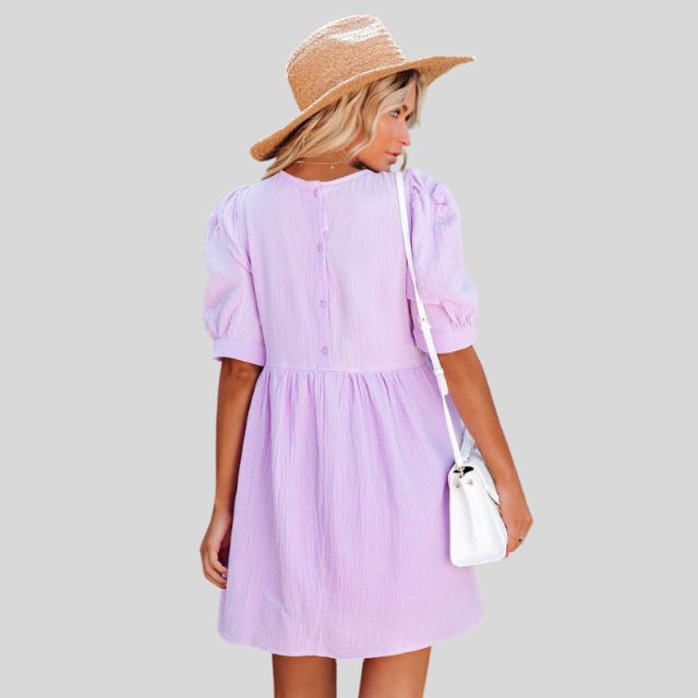 Delmira Flowing Dress for Women Feminine Flowy Style