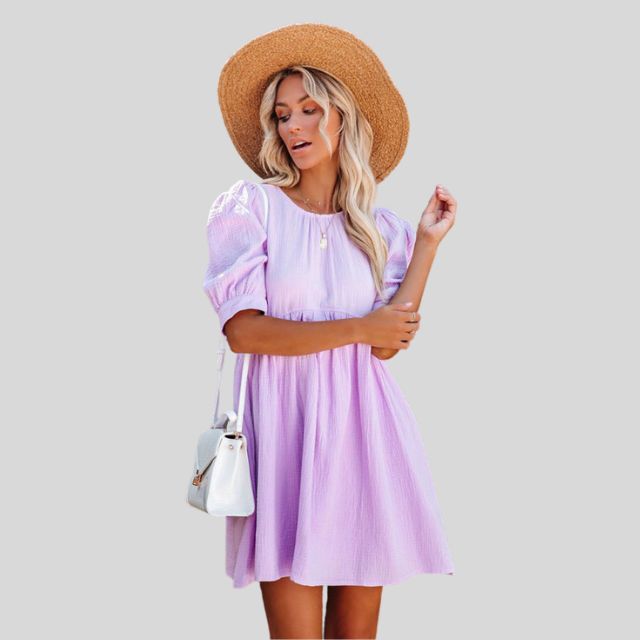 Delmira Flowing Dress for Women Feminine Flowy Style