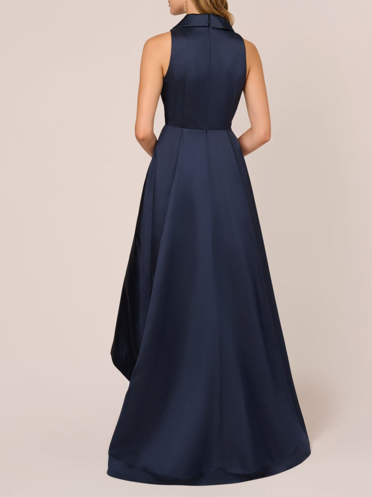 V Neck Sleeveless A Line Asymmetrical Dress for Mother of the Bride & Groom