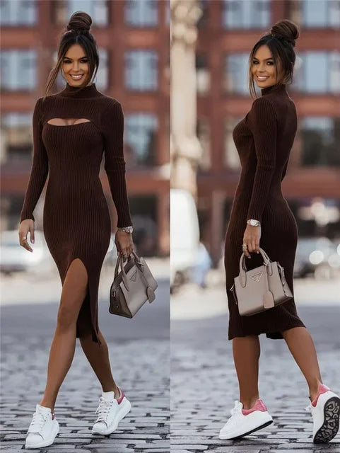 Nicol Elevated Dress Chic Silhouette Collection