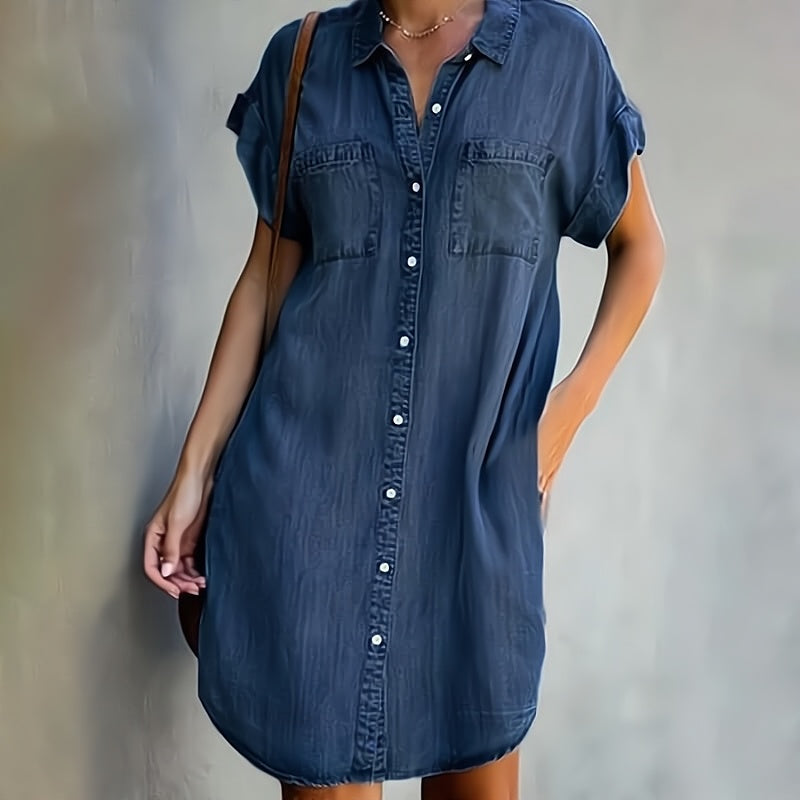 Concetta Boutique Denim Dress Everyday Luxe Edit