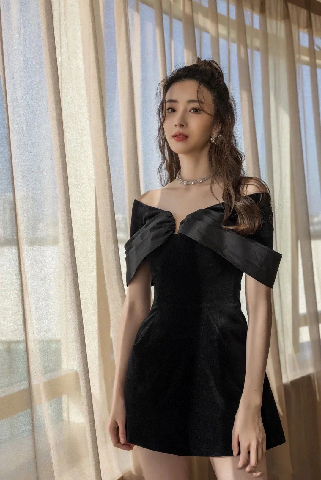 Black A-line Homecoming Dress 21st Birthday Outfit Dress Y2875 by simplepromdress