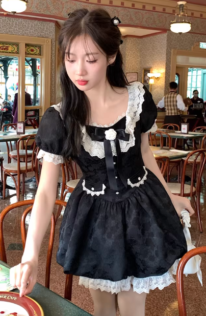 French-style 2026 New Pretty Women's Summer Short Dress - VelvetHem