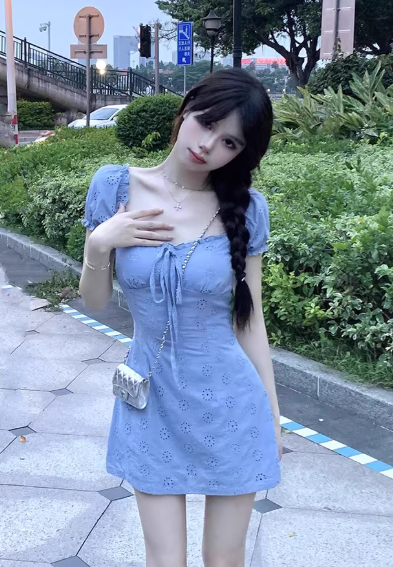 French-style 2026 New Pretty Women's Summer Short Dress - VelvetHem