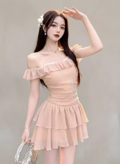 French-style 2026 New Pretty Women's Summer Short Dress - VelvetHem