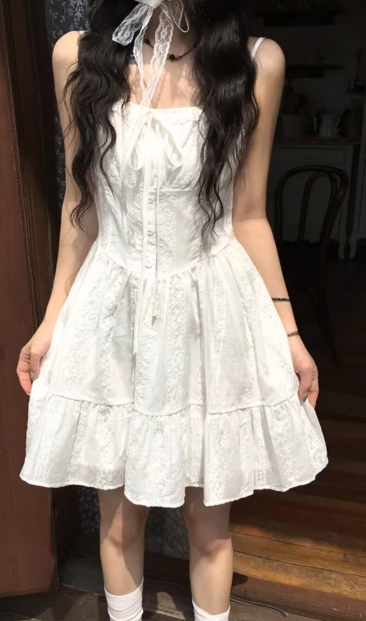 French-style 2026 New Pretty Women's Summer Short Dress - VelvetHem