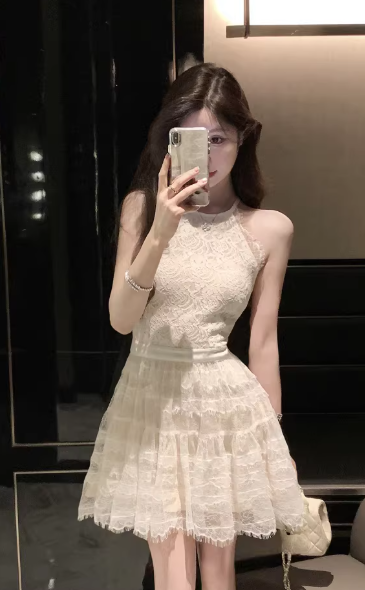 French-style 2026 New Pretty Women's Summer Short Dress - VelvetHem