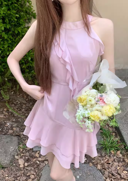French-style 2026 New Pretty Women's Summer Short Dress - VelvetHem