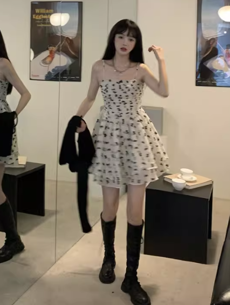 French-style 2026 New Pretty Women's Summer Short Dress - VelvetHem