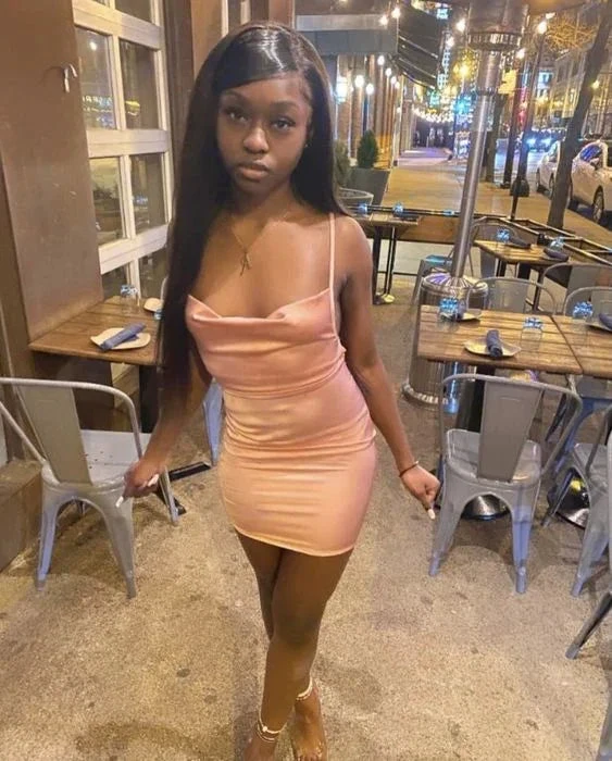 Pink Dress Sexy Pink Homecoming Dress (ZD12389)