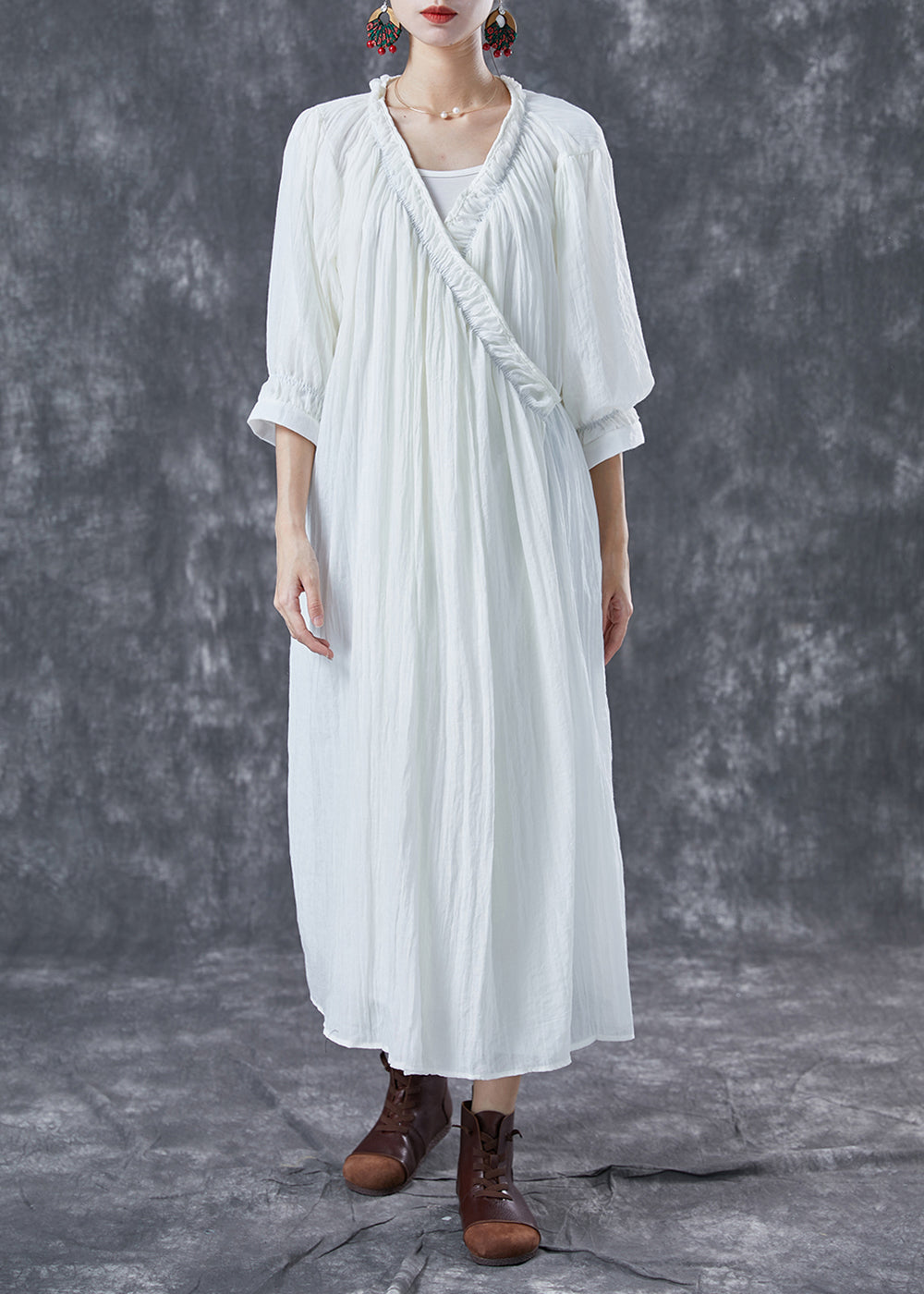 A Vintage Style Dress with Delicate Timeless Details