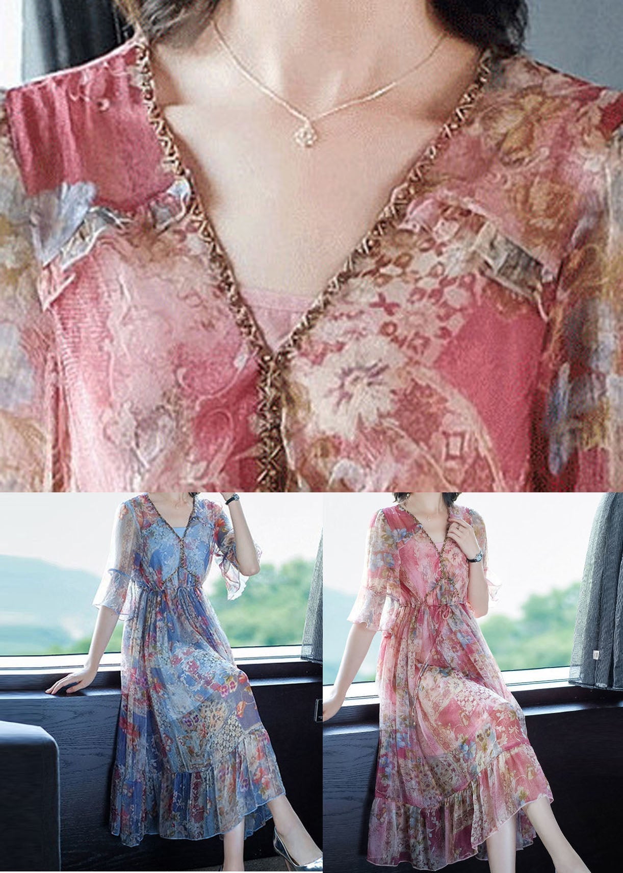 Elegantly Styled Dress for Everyday Wear