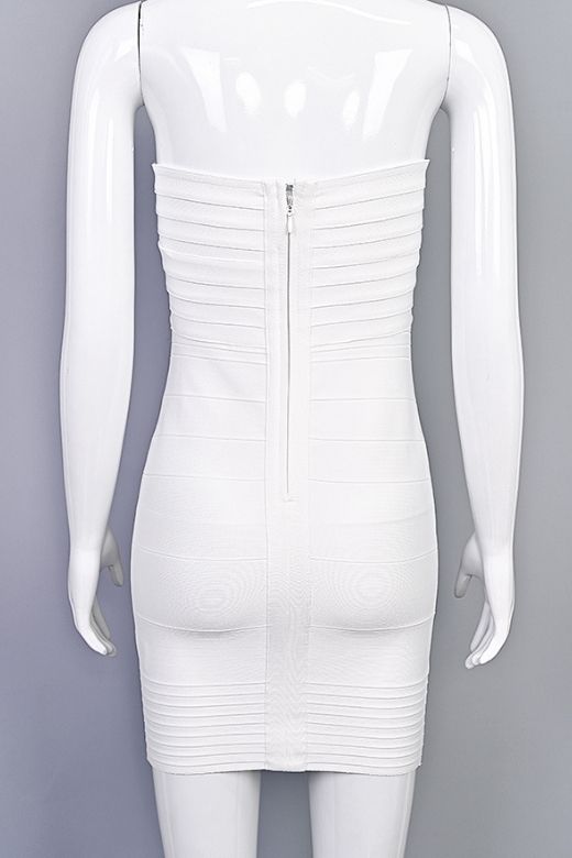 Aaliyah Bandage Mini Dress - Classic Black