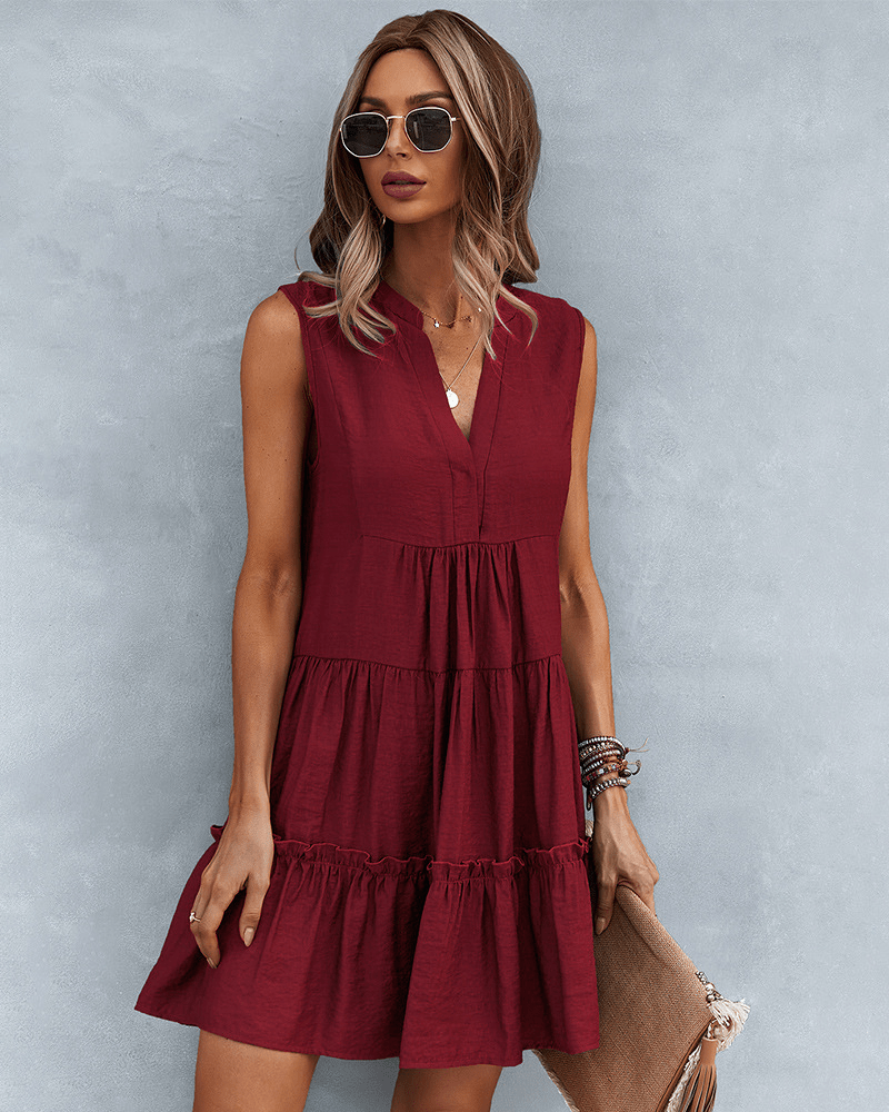 Olga Stylish Summer Dress for Women Bold Statement Look