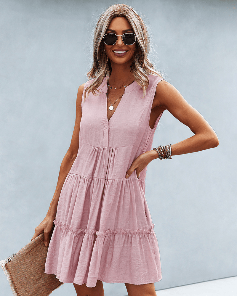 Olga Stylish Summer Dress for Women Bold Statement Look