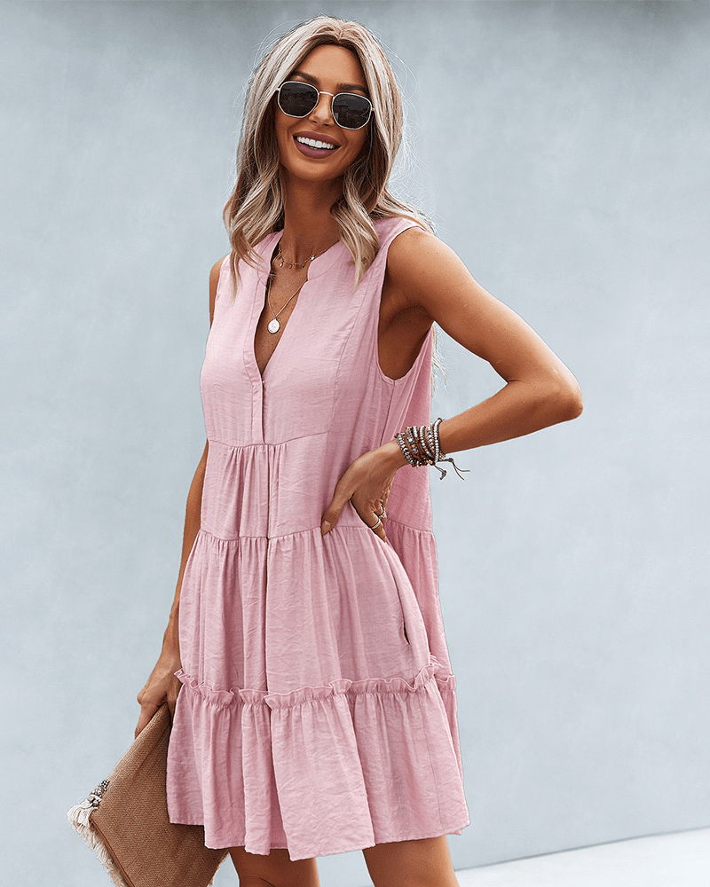 Olga Stylish Summer Dress for Women Bold Statement Look