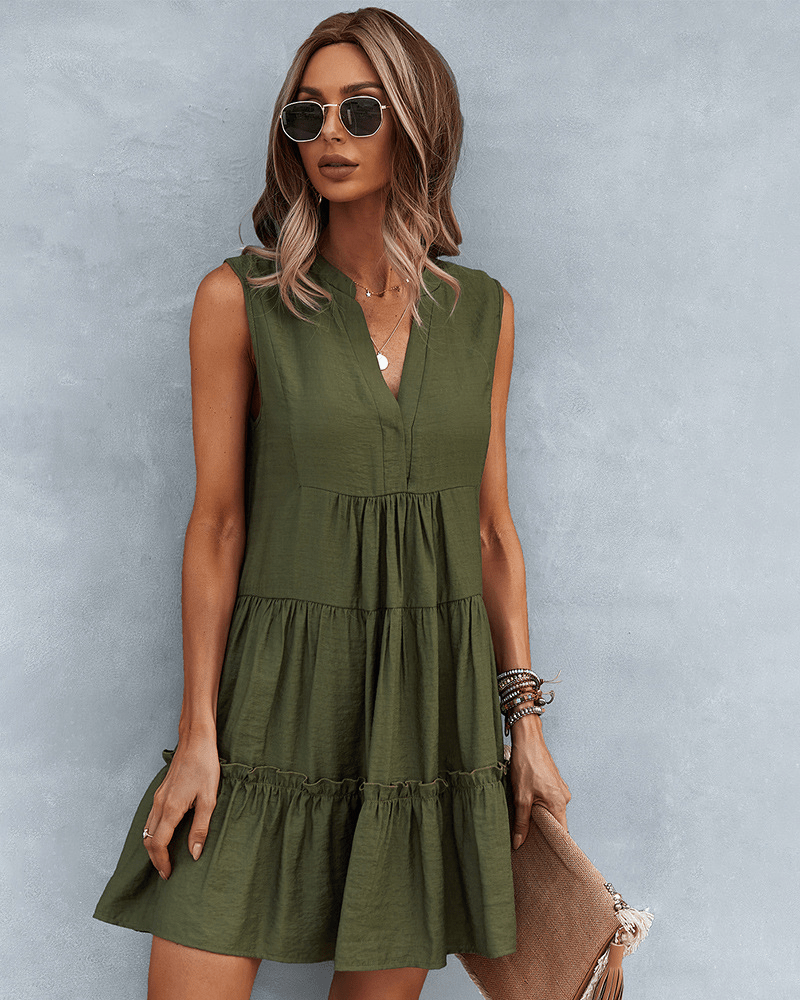 Olga Stylish Summer Dress for Women Bold Statement Look