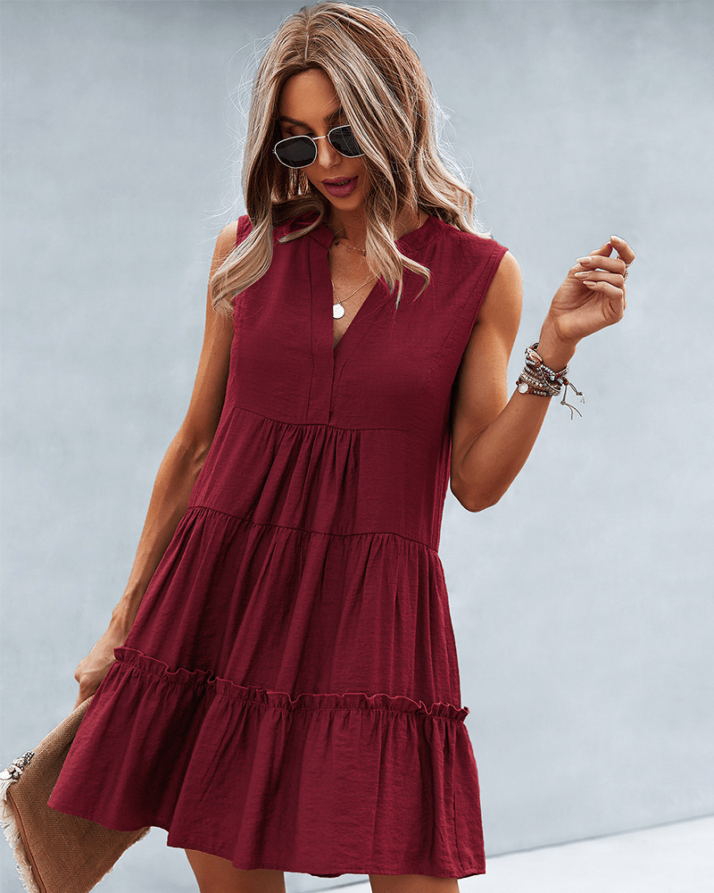 Olga Stylish Summer Dress for Women Bold Statement Look