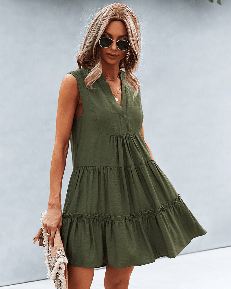 Olga Stylish Summer Dress for Women Bold Statement Look