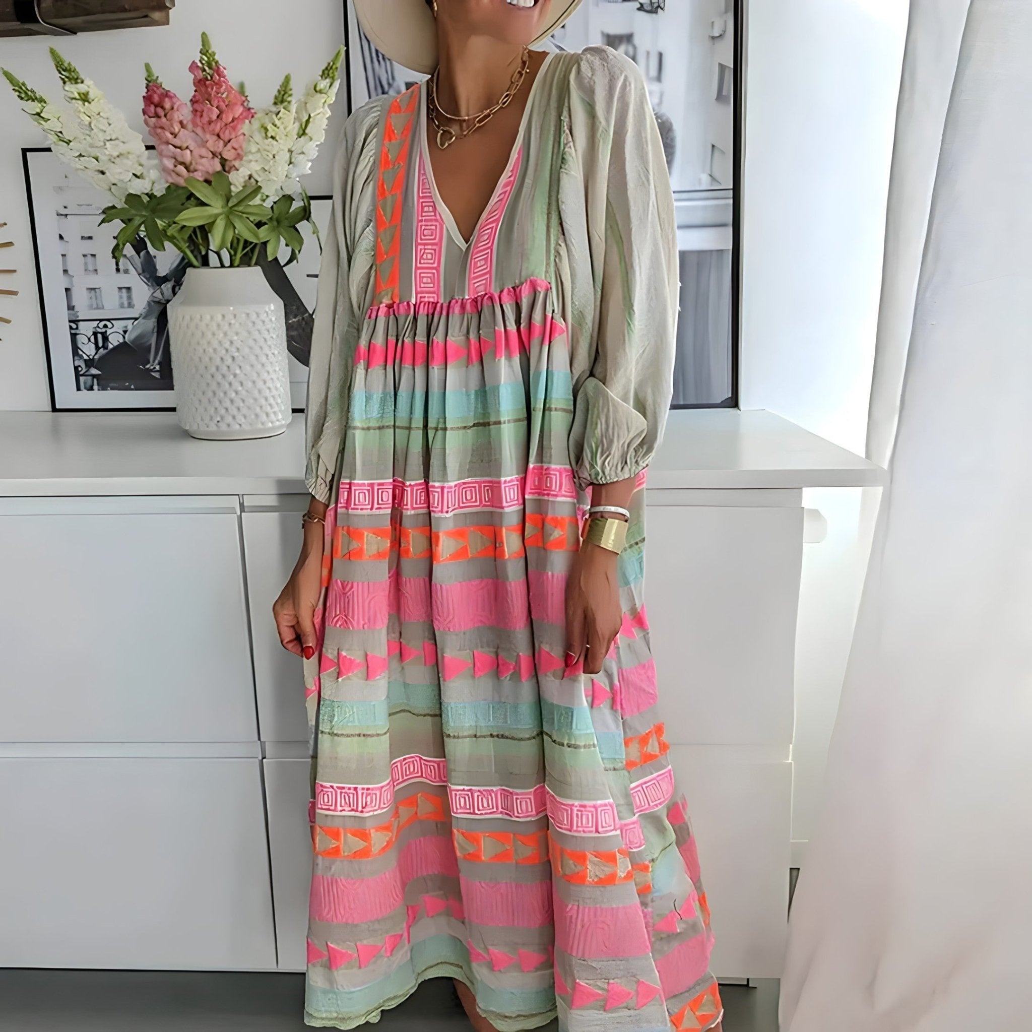 Paula Comfortable Summer Dress for Women Special Occasion Look