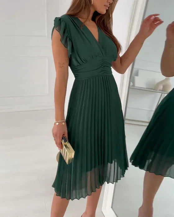 Natalia Timeless Pleated Dress Boutique Collection
