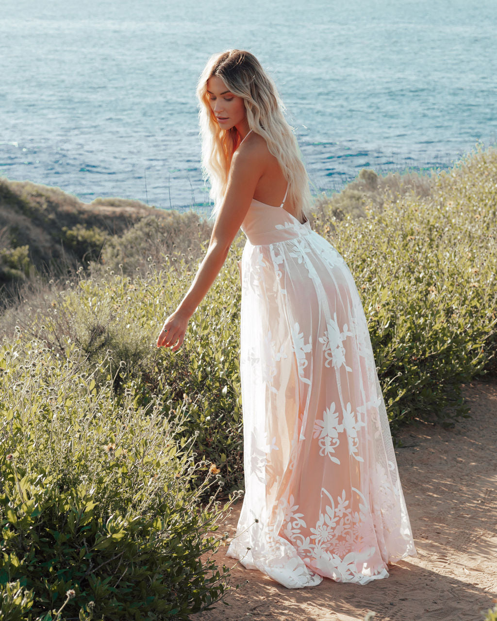 Antonia Maxi Dress White
