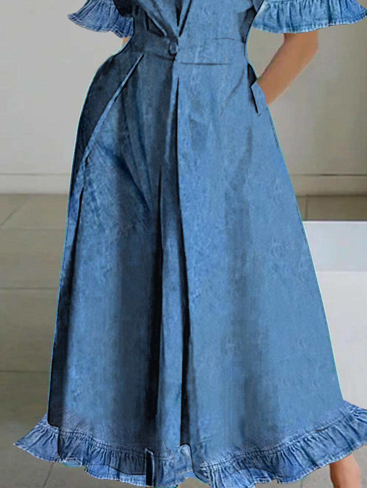 A Vintage Style Dress with Delicate Timeless Details