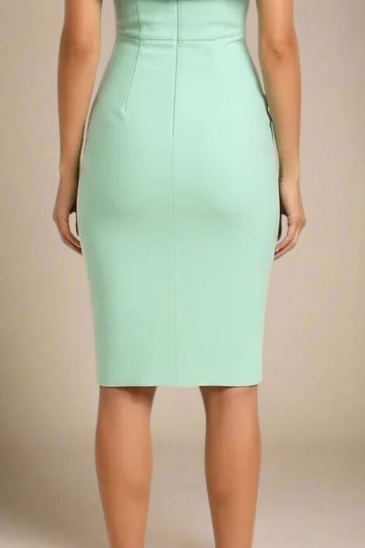 Bea Bandage Dress - Mint Green