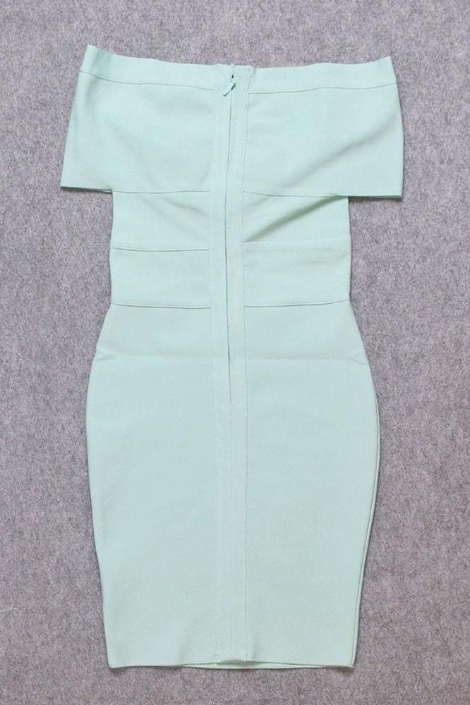 Bea Bandage Dress - Mint Green