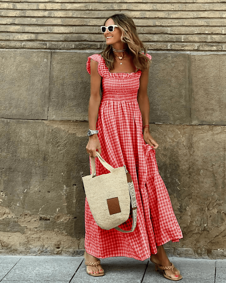 Irene Happy Retro Summer Dress for Women Soft Comfortable Fit