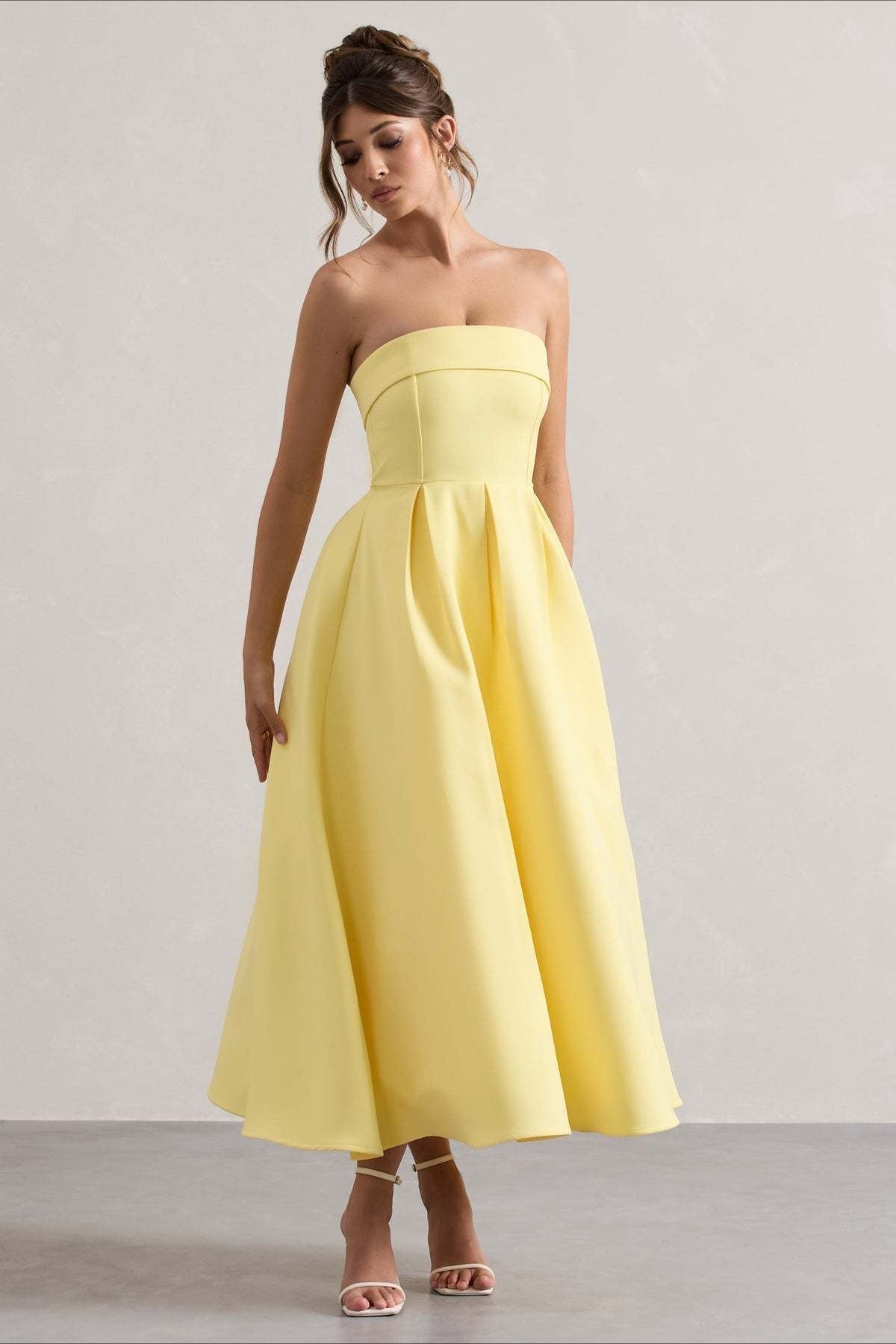 Bandage Strapless Party Dress - View 14 | VelvetHem