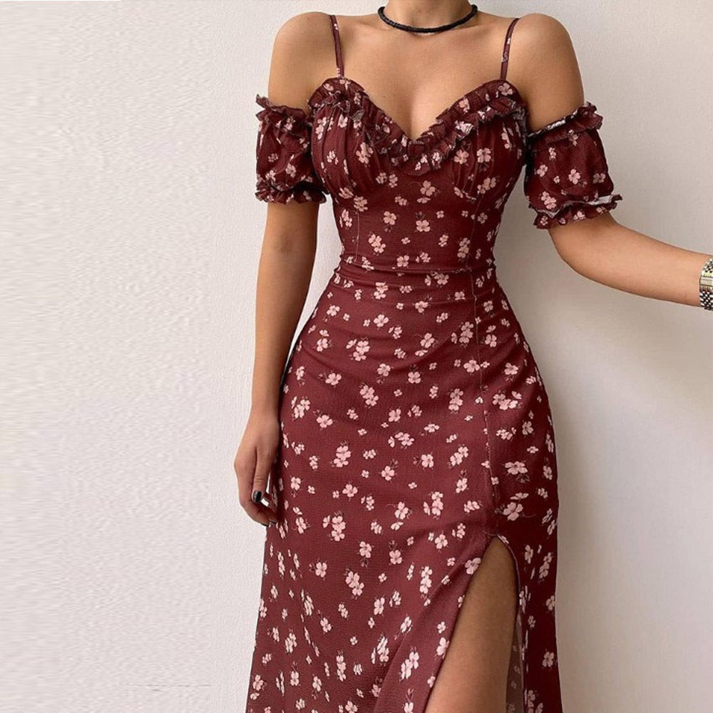 Karina Premium V Neck Cocktail Dress Statement Occasion Edit