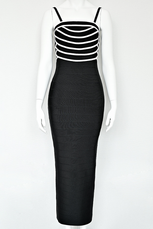Carter Bandage Maxi Dress - Classic Black