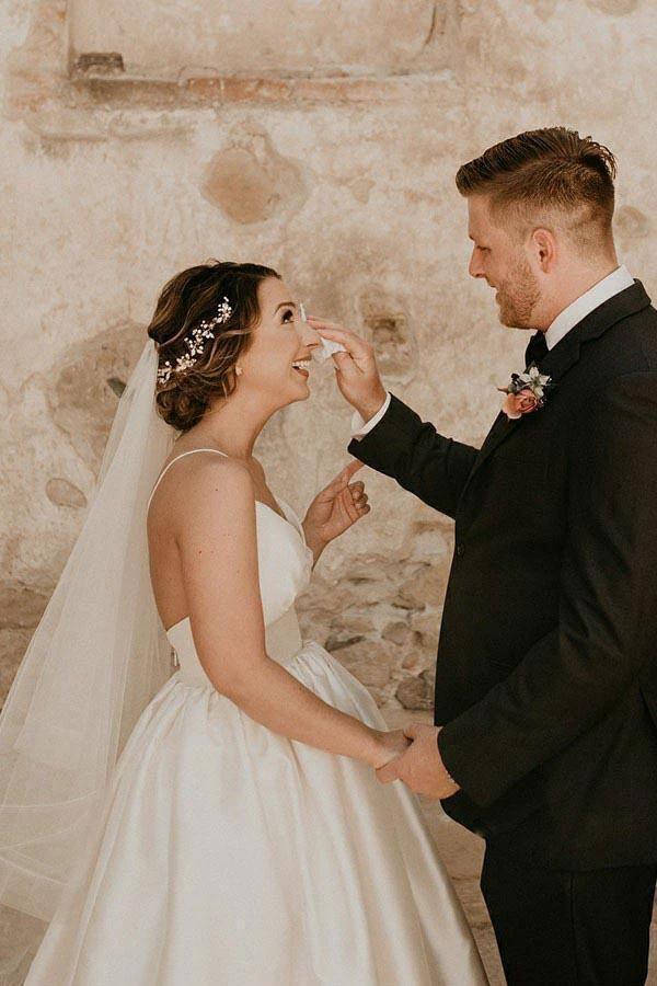 A-Line Straps Floor Length Sleeveless Ivory Wedding Dress (ZD16031)