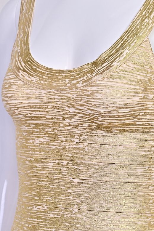 Cindy Bandage Mini Dress - Silver