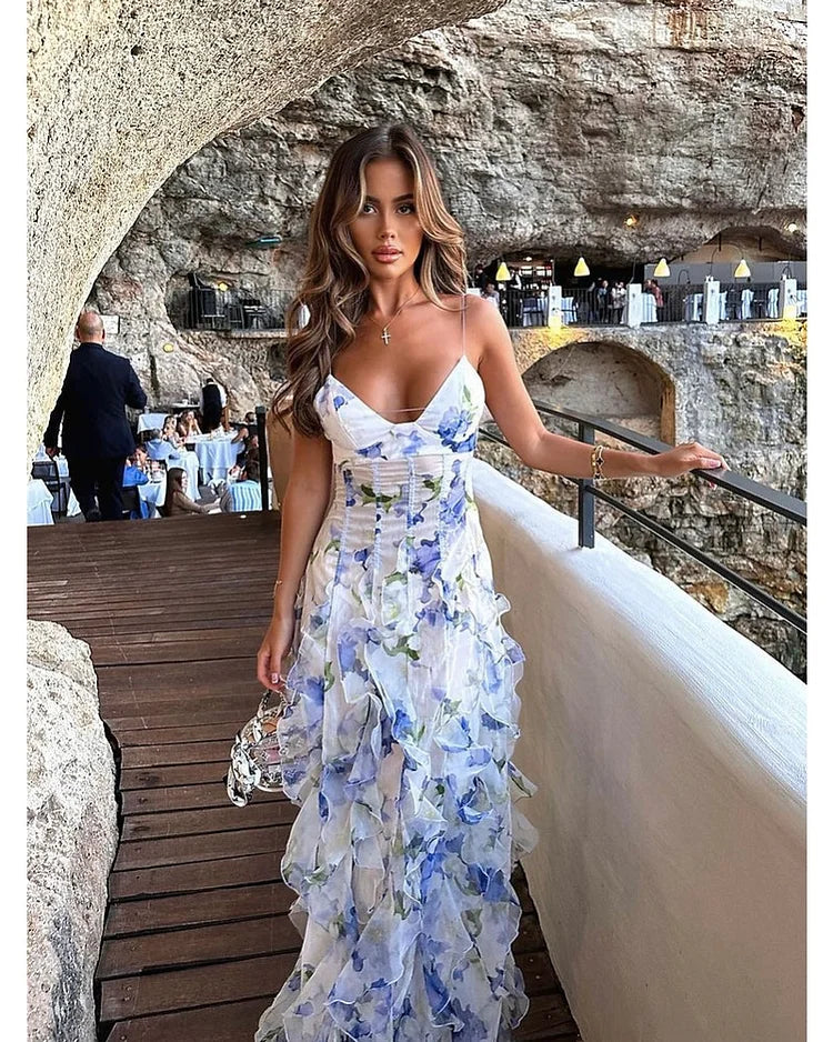 Edvige Boutique Floral Enchantment Dress Designer Edit
