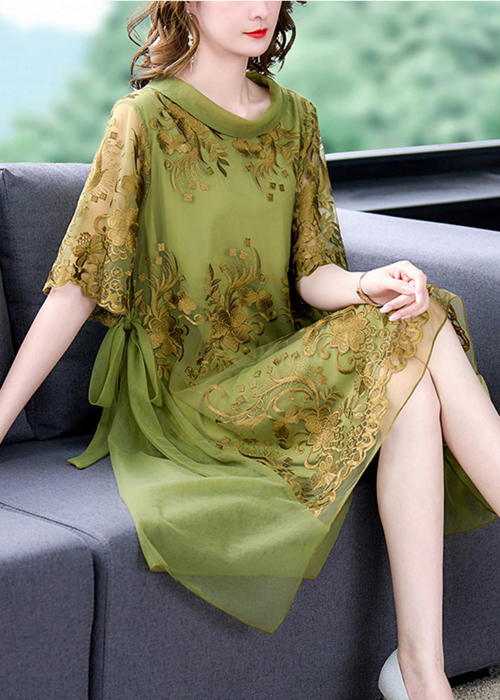A Vintage Style Dress with Delicate Timeless Details