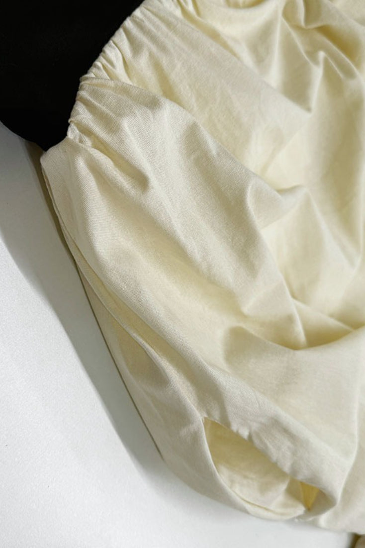 Casual Splice Linen Maxi Vacation Dress