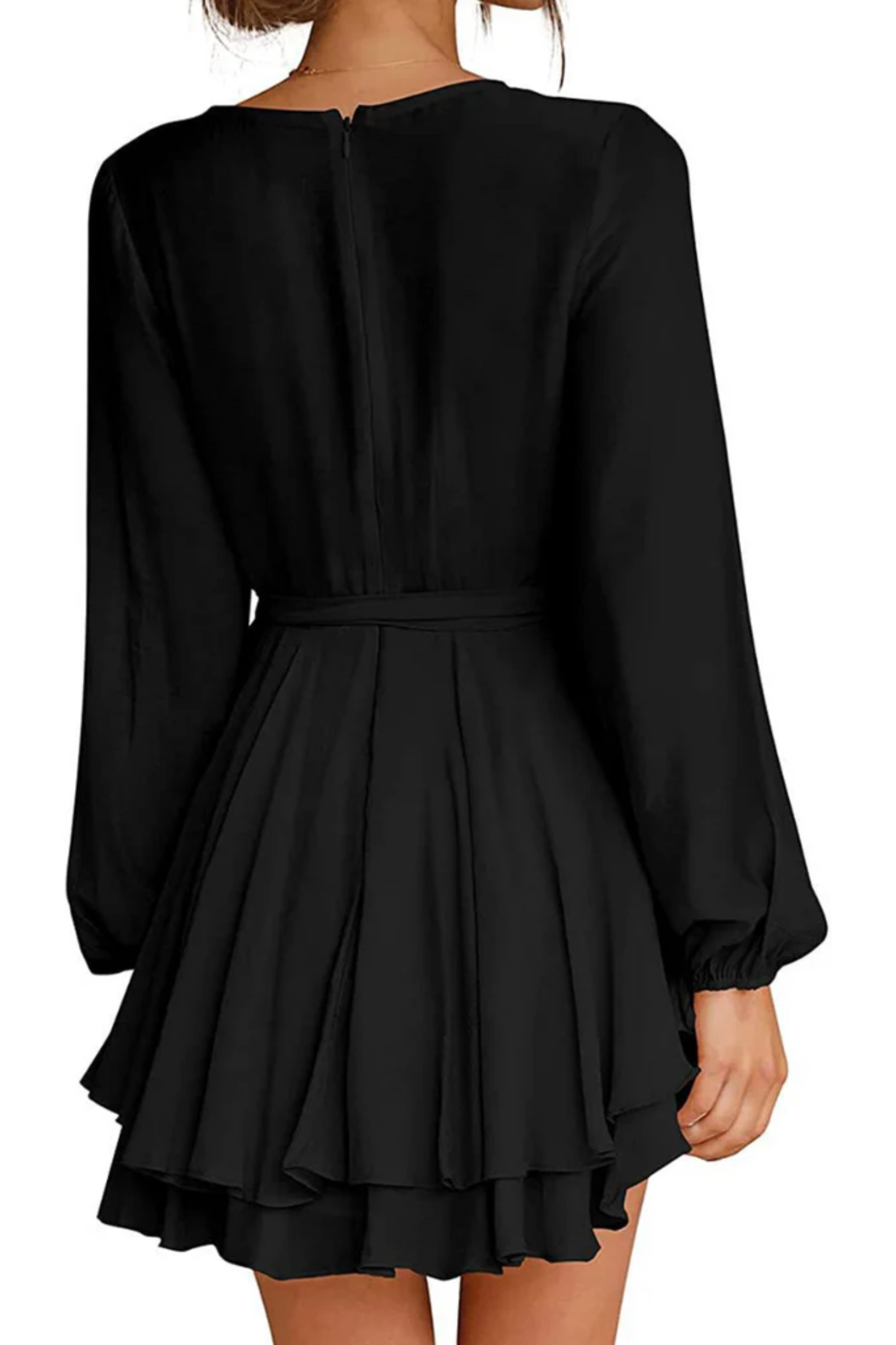 Sara Elevated Summer Wrap Dress Mini Designer Edit