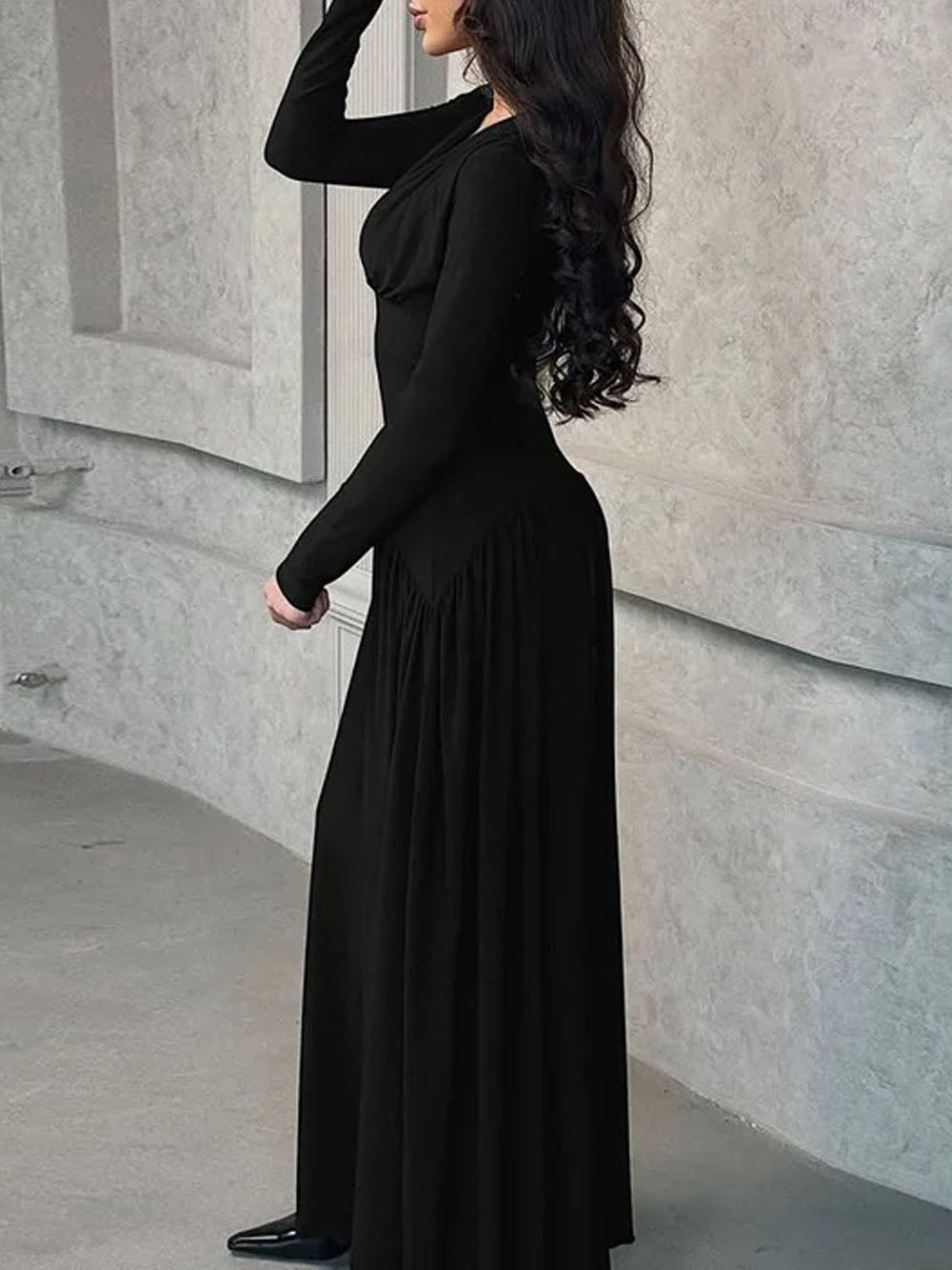 Daniela Long Sleeve Maxi Dress