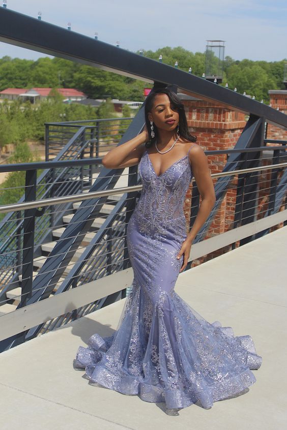 Long Mermaid Black Girl Prom Dresses - VelvetHem