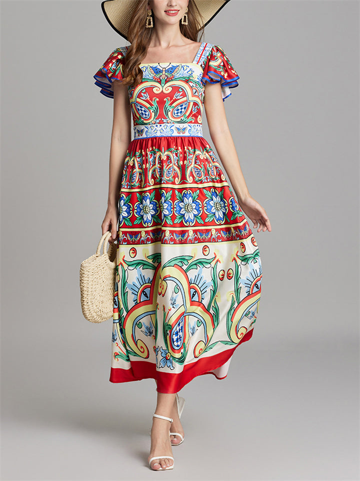 A Vintage Style Dress with Delicate Timeless Details