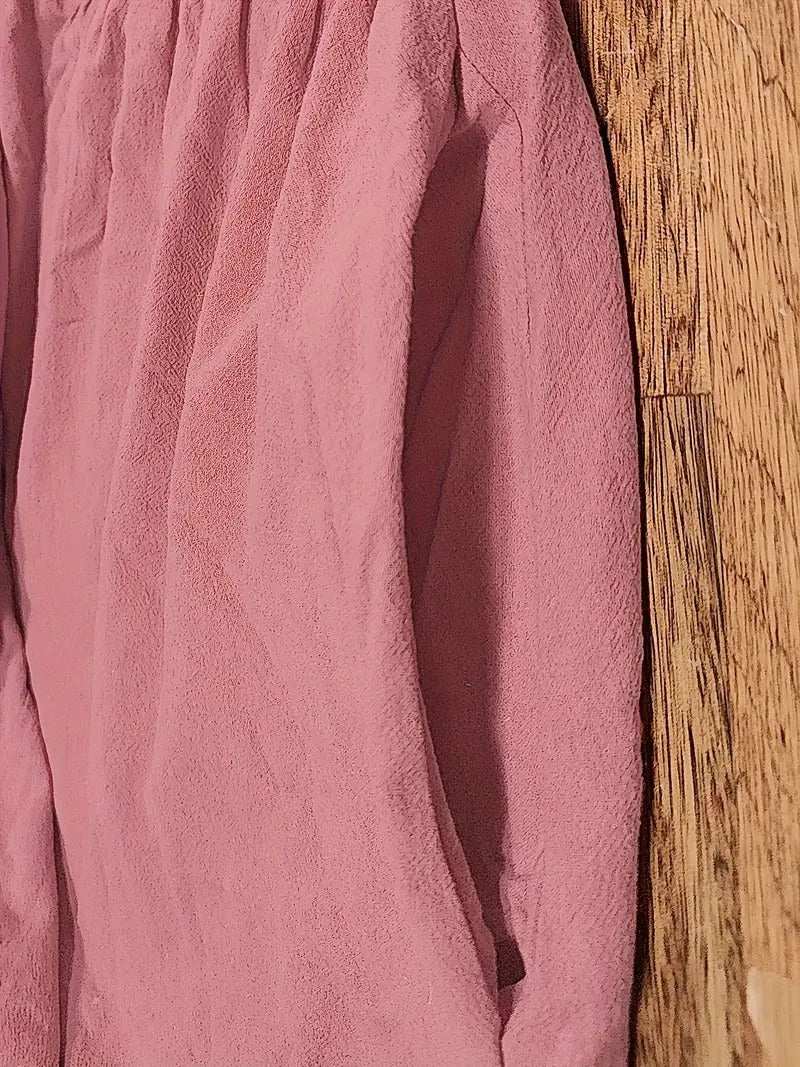 Cecilia Aesthetic Premium Linen Pocket Dress Wardrobe Essential