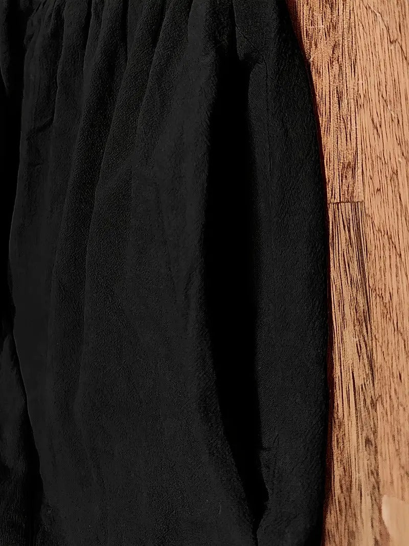Cecilia Aesthetic Premium Linen Pocket Dress Wardrobe Essential