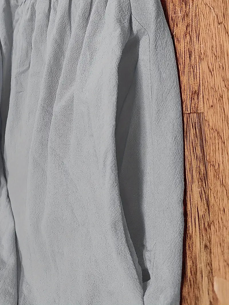 Cecilia Aesthetic Premium Linen Pocket Dress Wardrobe Essential