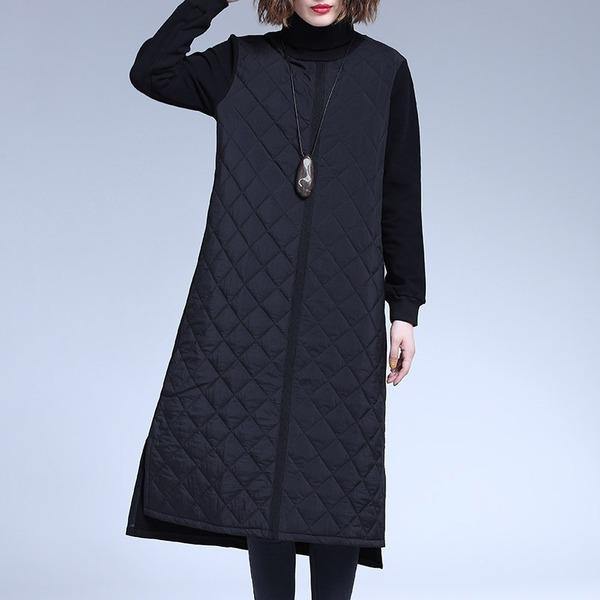 plus size vintage women casual loose autumn winter party elegant dress clothes 2020 ladies dresses
